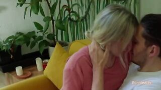 Non PIV Sex. A handjob ends with mind-blowing orgasms for this couple