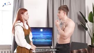 A hot session with a tailor who turns a fitting into a steamy encounter