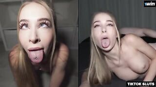 Petite teen Nata Ocean gets fucked hard on doggy, showcasing her tight body and blond hair