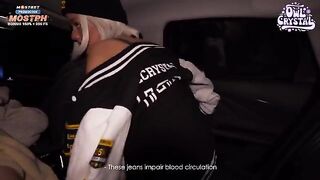 A spontaneous encounter in the car on a starry night turned out hot