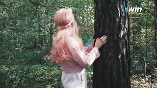 Got lost in the forest and met a forester with an impressive tool