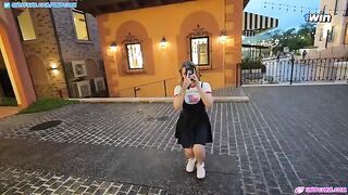A cute girl from Italy came to me and offered me her pepperonni