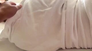 Daddy dearest and stepdaughter on a single bed