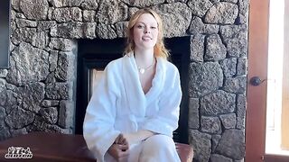 Redhead bridesmaid got locked out of her room before the wedding