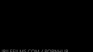 Two girls are having fun and fucking at night in bed