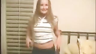 Sex with a cute young girl, homemade style