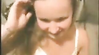 Sex with a cute young girl, homemade style