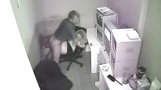 A girl was photographed having sex at her workplace by a hidden camera