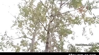 Asian guy roughly fucked his sister, making her moan so fucking loud