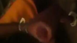 The guy masturbates in front of the mirror, and it was a great sight