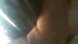 He was pressing against the ass of a girl on the bus and she liked it