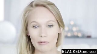 A black man fucked a young white girl with small boobs