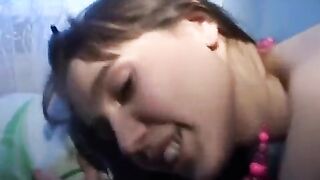 Beautiful Russian girl fucked in the hostel by her boyfriend