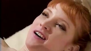 Two hot lesbians are having fun with a strapon in the hospital