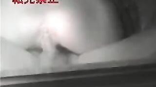 The girl tried to have sex with a guy right in the car