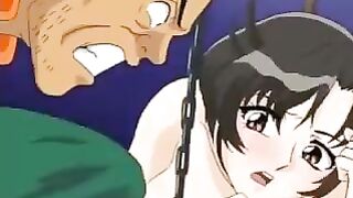 Comic animation with a hot woman who squirts