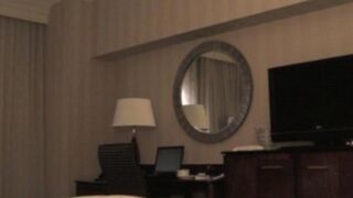He brought a whore to the hotel room and started to undress her