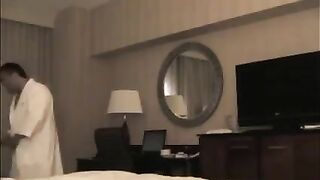 He brought a whore to the hotel room and started to undress her