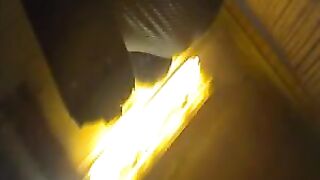 I tried to shoot the next beautiful chick from under her skirt