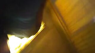 I tried to shoot the next beautiful chick from under her skirt