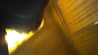 I tried to shoot the next beautiful chick from under her skirt