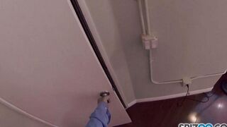 A nice man fucked a depraved whore in sexy stockings and reached climax