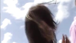 A young girl practices intimacy with her hairy guy