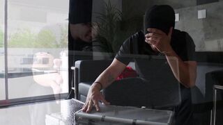 A hot girl is fucking with the police officer, she is not innocent