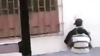 I wanted to fuck right on the street doorsteps
