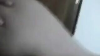 A Negro man fucked his ex-girlfriend and made a sex video