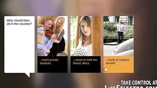 A young girl is removed in a cool adult movie