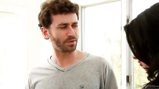 Two guys fucked sexy MILF Veronika Avluv in their trunks
