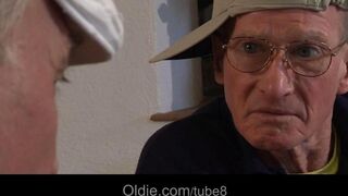 Two mature people fucked by young girlfriends in a steamy scene