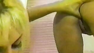 Kinky shower sex with hot girls playing with their pussies and toys