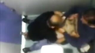 The camera in the toilet caught some intense action, wow!