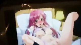 Hentai was fond of and jerked off on them