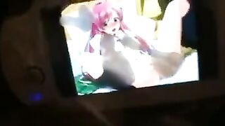 Hentai was fond of and jerked off on them