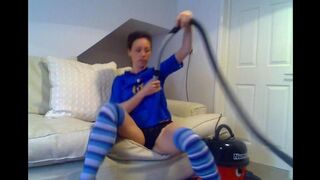 Frigging with a vacuum cleaner is the best way to get orgasm