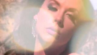 Luxurious whore in stockings fucks nonsense in the ass