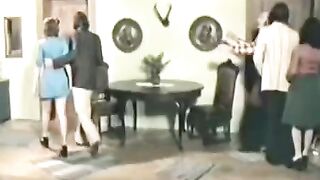 Hot retro porn with a charming brunette and a great fuck session
