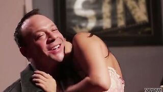 I caught my girlfriend with someone else and decided to have sex with her