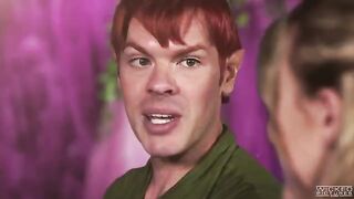 Peter Pan fucked two hot mermaids in steamy FFM action