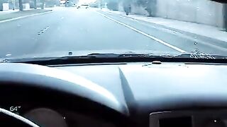A chick gave a blowjob to her friend in the car