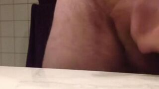 A cute girl has sex under the table with her handsome boyfriend