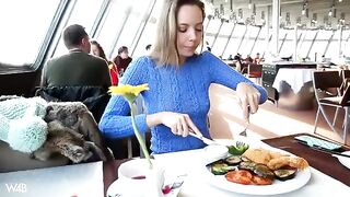 The girl can be fucked, she is not averse to it at all