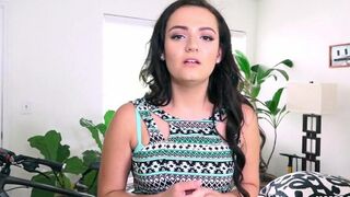 A young and charming beauty is engaged in hard sex with her partner