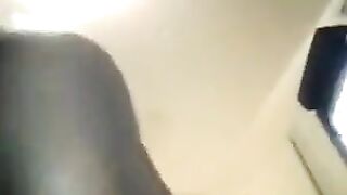 Negro man fucks his fat wife in her ass hole in a steamy homemade scene