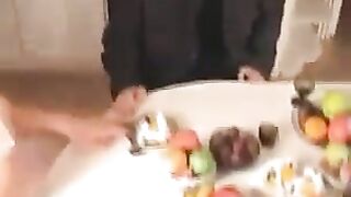 The Russians first beat the bride, then fucked her hard