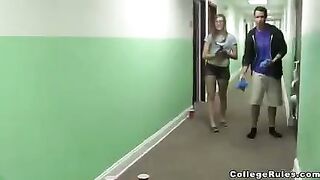 The young are isolated in the room and get wild