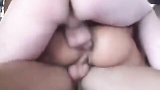 Fella loves to fuck girls at the same time